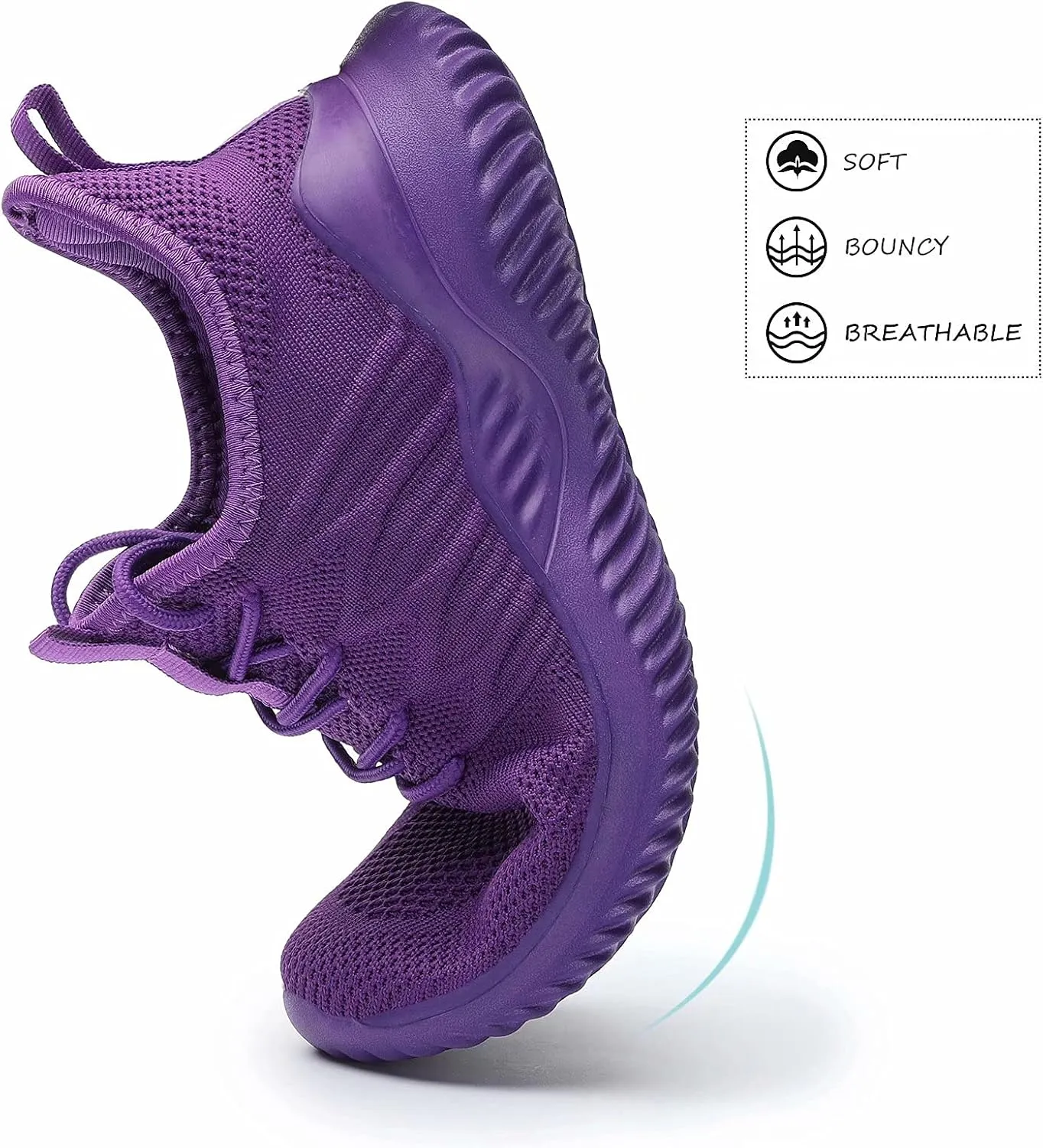 Women's Ladies Tennis Shoes Running Walking Sneakers Work Casual Comfor Lightweight Non-Slip Gym Trainers