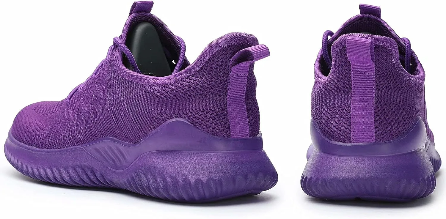 Women's Ladies Tennis Shoes Running Walking Sneakers Work Casual Comfor Lightweight Non-Slip Gym Trainers