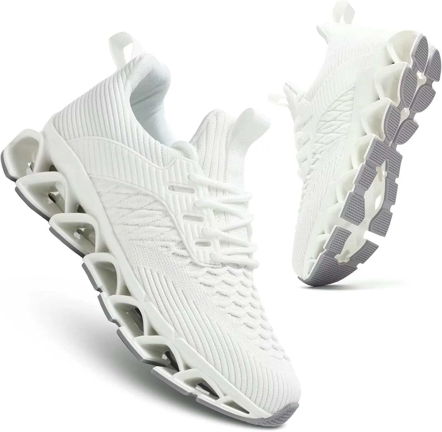 Women's Slip on Walking Running Shoes Blade Tennis Casual Fashion Sneakers Comfort Non Slip Work Sport Athletic Trainer