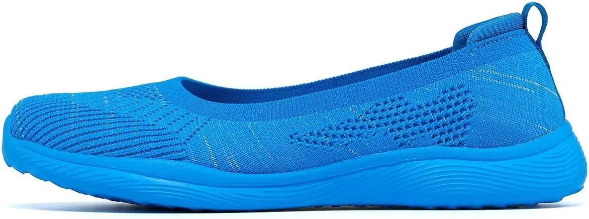Women's Walking Shoes Breathable Lightweight Fashion Loafers Slip-Ons Sneakers Mesh Casual Ballet Flat Nurse Dress