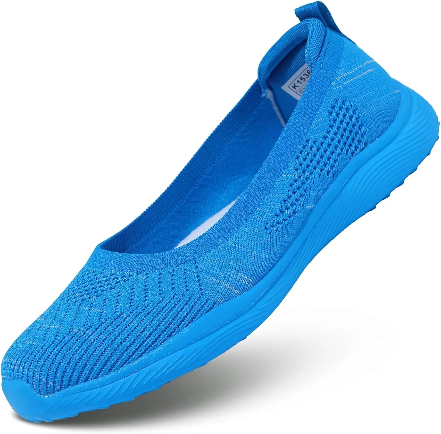 Women's Walking Shoes Breathable Lightweight Fashion Loafers Slip-Ons Sneakers Mesh Casual Ballet Flat Nurse Dress