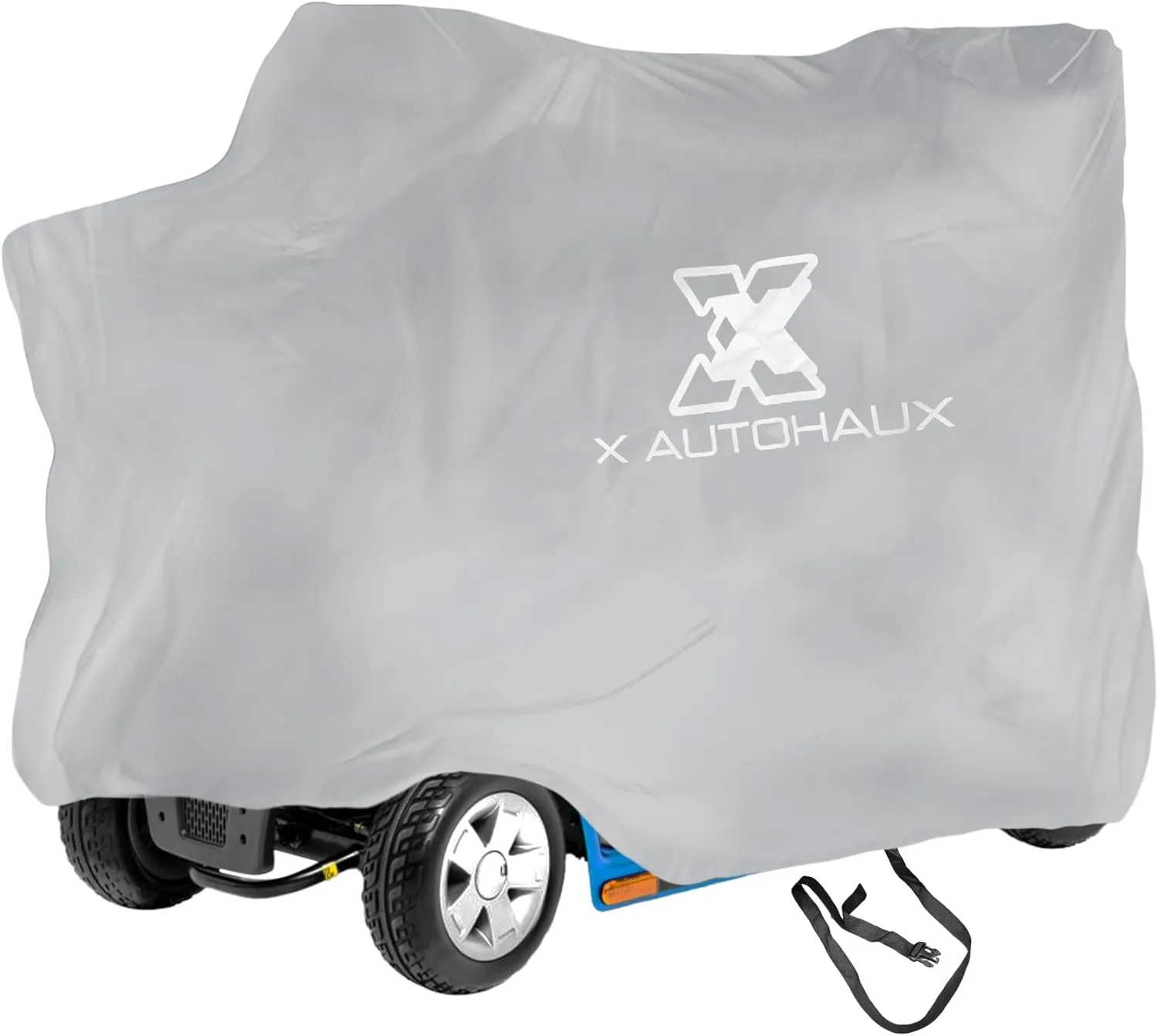 X AUTOHAUX Mobility Scooter Storage Cover Wheelchair Cover Waterproof for Travel Lightweight Cover