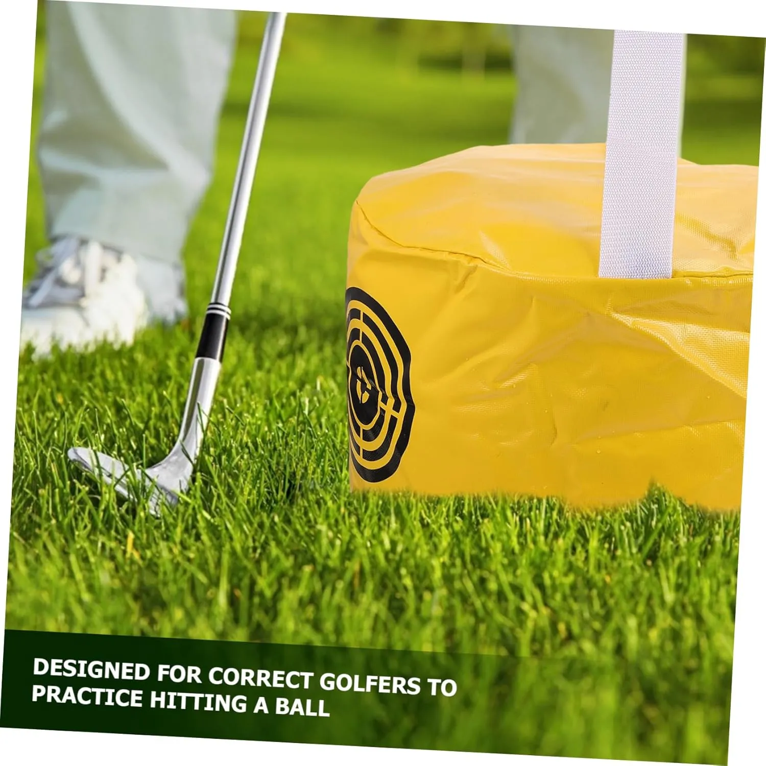 Yardwe 2pcs Golf Swing Bag Power Bag Golf Bag Drill Swing Training Tool Portable Swing Supplies Practice Tool