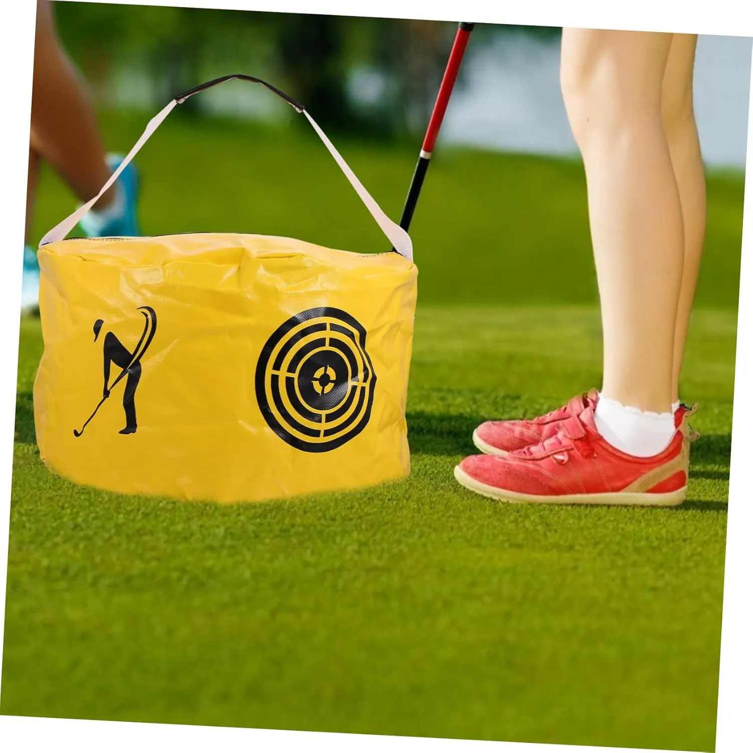 Yardwe 2pcs Golf Swing Bag Power Bag Golf Bag Drill Swing Training Tool Portable Swing Supplies Practice Tool