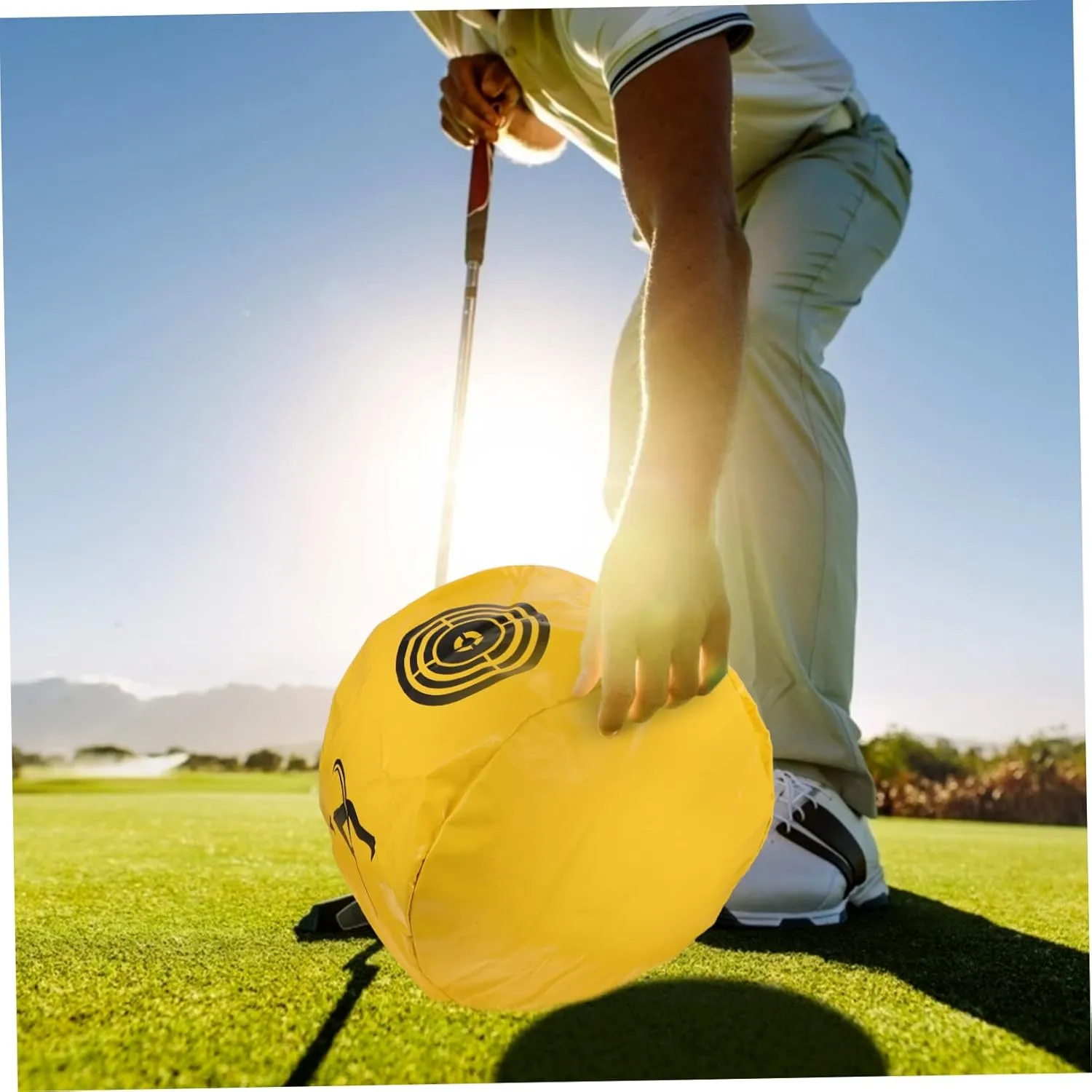 Yardwe 2pcs Golf Swing Bag Power Bag Golf Bag Drill Swing Training Tool Portable Swing Supplies Practice Tool