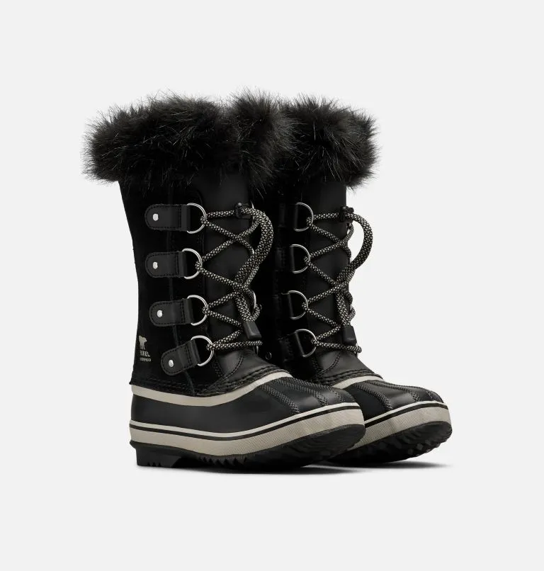 Youth Joan of Arctic Waterproof Boot - Black/Dove