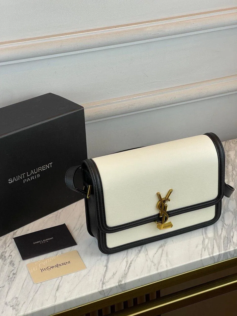 Yves Saint Laurent Solferino Medium Leather Bag